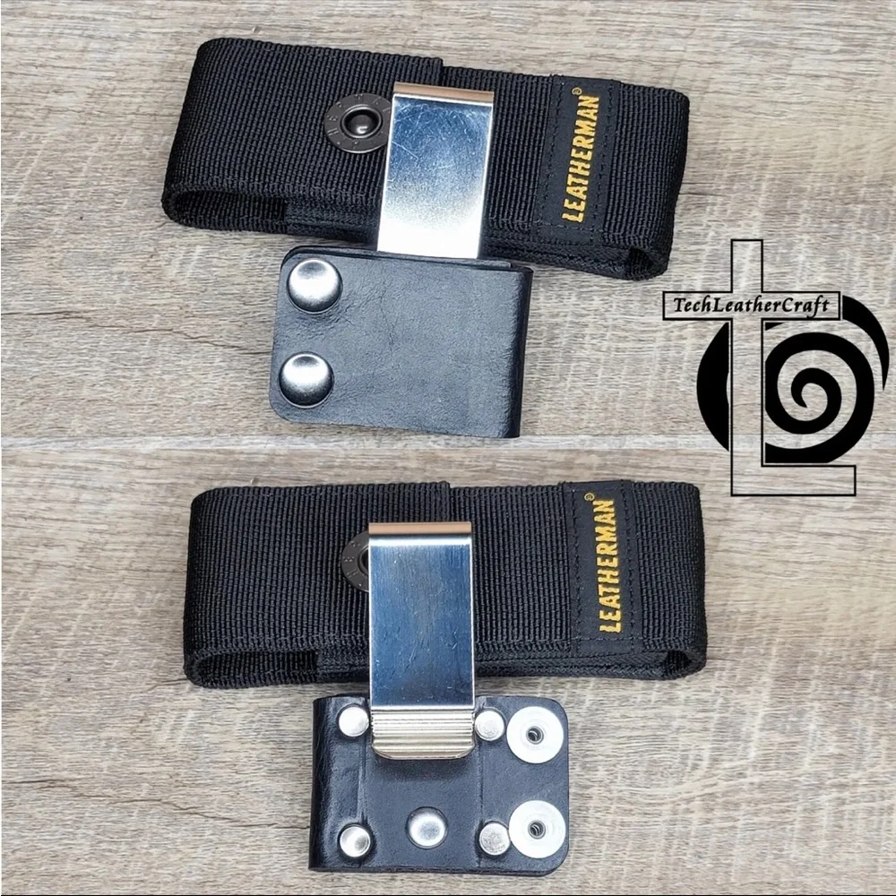Belt Clip Adapter tool sheath accessory Multi-Tool or knife Pouch Case - Picture 9 of 17